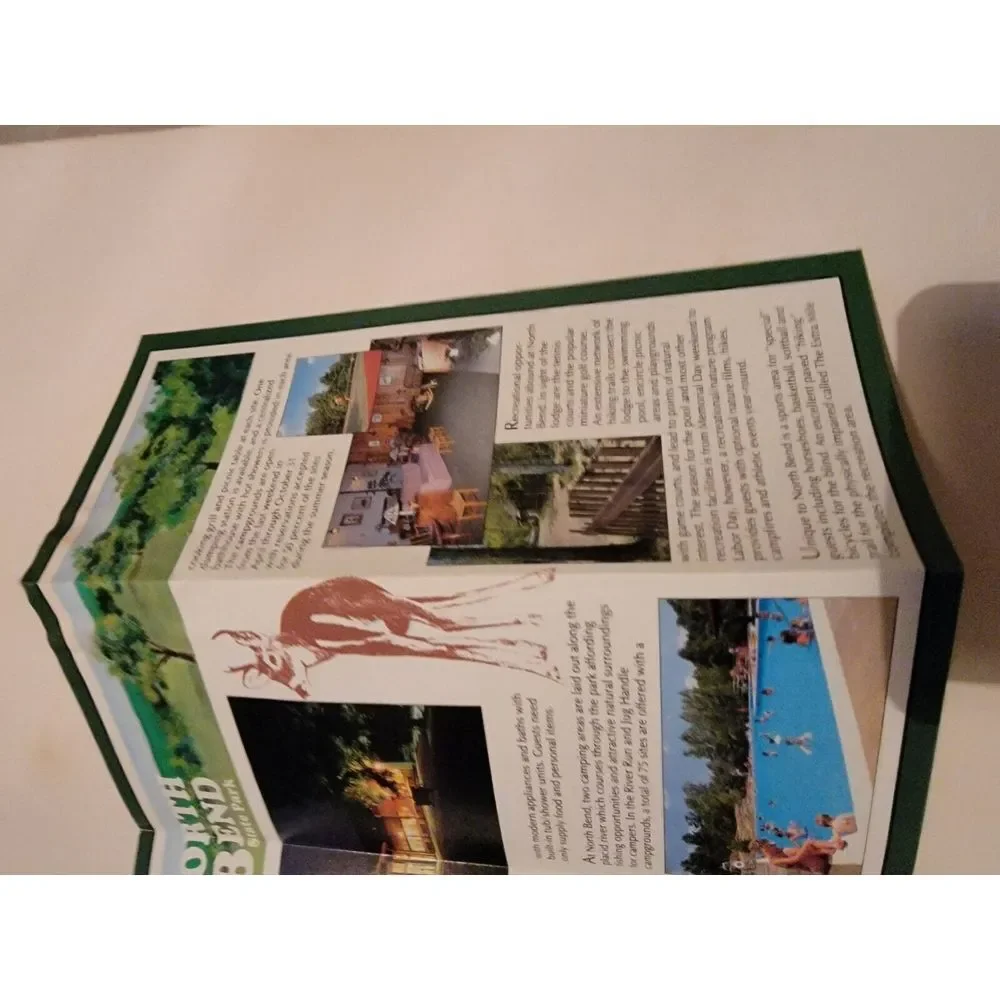 Vintage Brochure Travel Pamphlet Booklet North Bend State Parks Of West Virginia